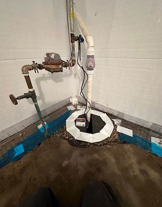 Basement waterproofing 3